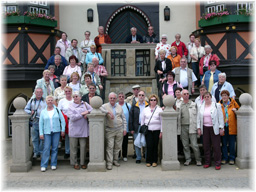 vor dem Rathaus Wernigerode