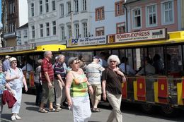 Rundfahrt mit der Bimmelbahn