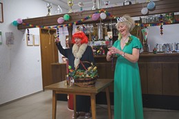 Heidi Fischer und Margaret Leiking