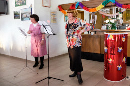 Waltraud Schlatann Waltraud Schlatann und Gisela Bengart Gisela Bengart